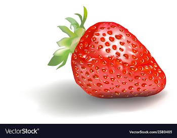 Strawberry graphics vector image