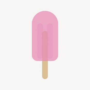 Strawberry ice cream clipart, food | Free Vector - rawpixel