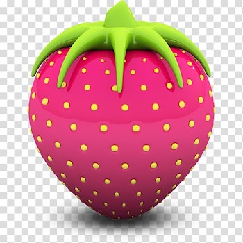 Strawberry illustration, heart apple fruit strawberry, Straberry transparent background PNG clipart