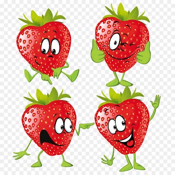 Strawberry juice Illustration Image Fruit - let 
