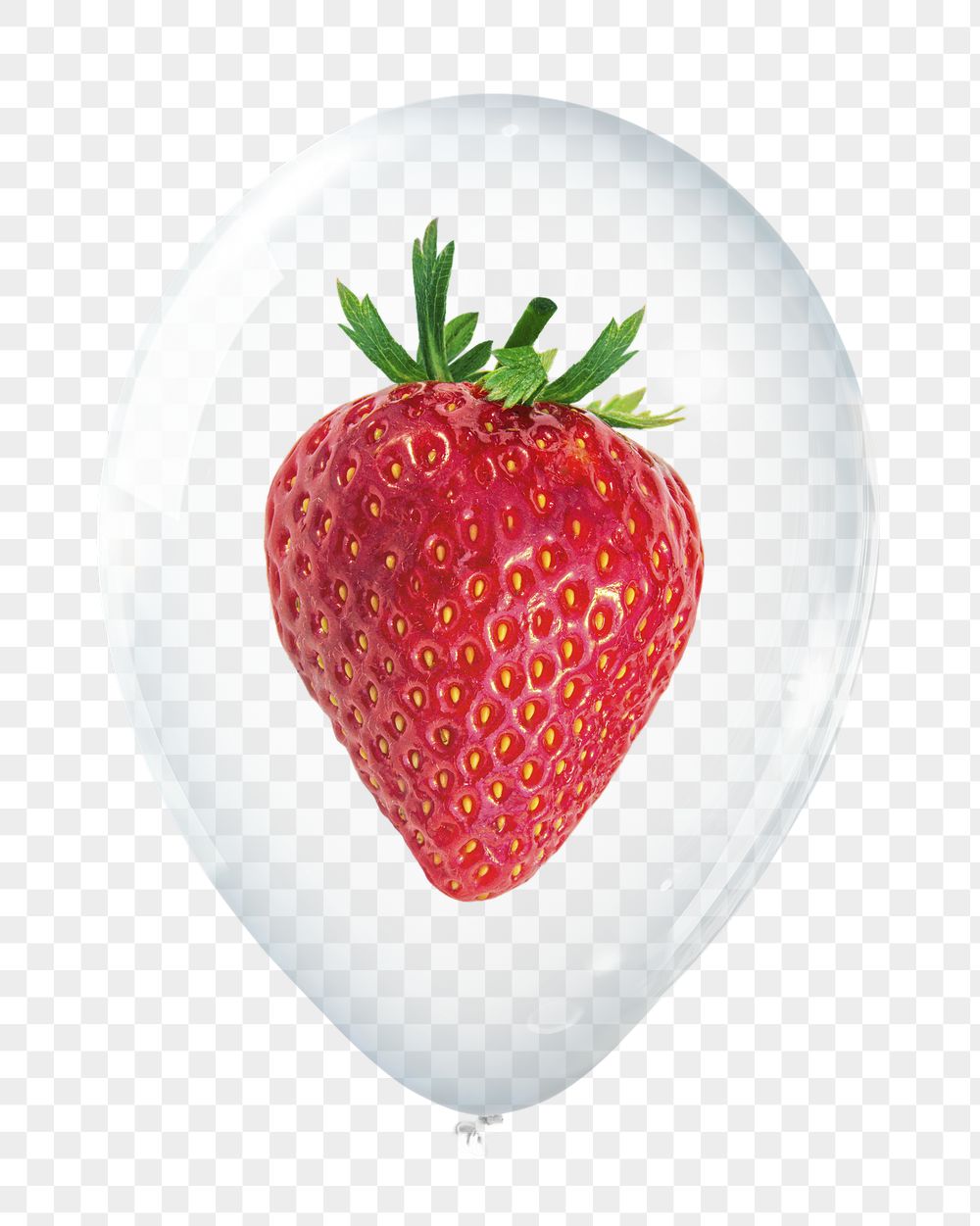 Strawberry png sticker, food in clear | Free PNG - rawpixel