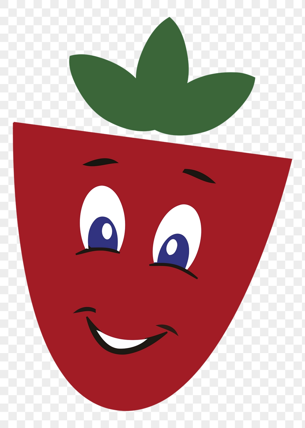 Strawberry png sticker, fruit illustration | Free PNG - rawpixel
