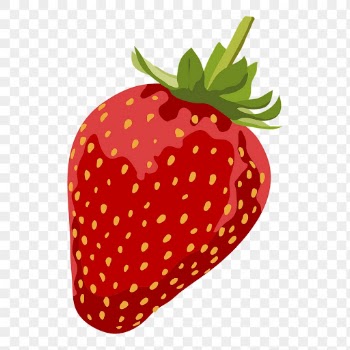 Strawberry png sticker, realistic illustration, | Free PNG - rawpixel
