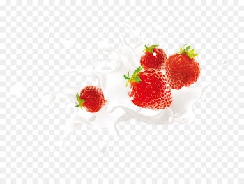 Strawberry Powdered milk Food Portable Network Graphics - strawberry milk 