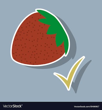 Strawberry realistic juicy halves of strawberry vector image
