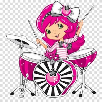 Strawberry Shortcake Christmas pudding, strawberry transparent background PNG clipart