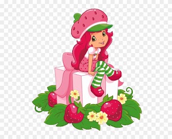 Strawberry Shortcake On A Box By Necroangl - Strawberry Shortcake Clipart