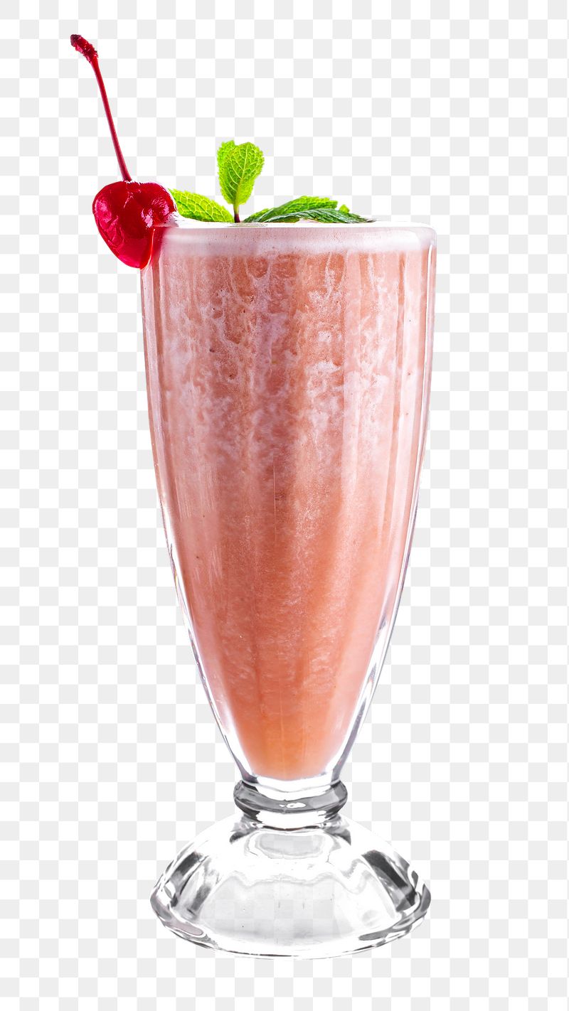 Strawberry smoothie png sticker, drinks, | Free PNG - rawpixel