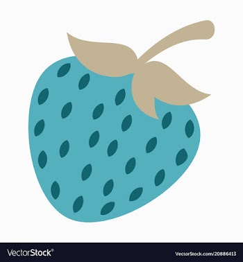 Strawberry sweet fruit icons set realistic vector image