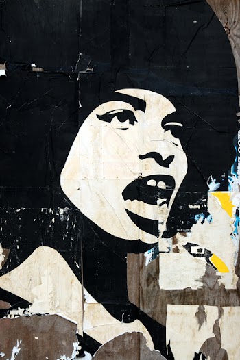 Street art background, Peckham, London