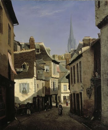 Street at quimper in brittany, | Free Photo - rawpixel