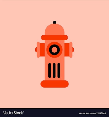 Street fire hydrant vector image