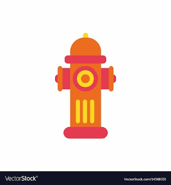 Street fire hydrant vector image