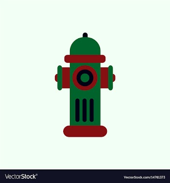 Street fire hydrant vector image
