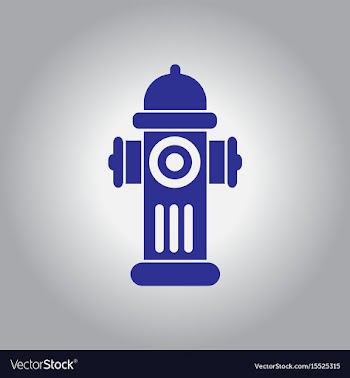 Street fire hydrant vector image