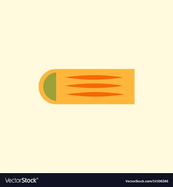 Street food flat style vector image