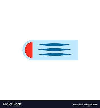 Street food flat style vector image
