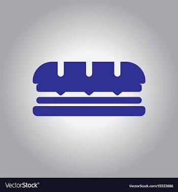 Street food flat style vector image