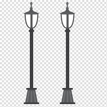 Street light Drawing Light fixture, Exquisite street light transparent background PNG clipart