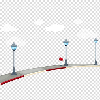 Street light Euclidean Road, street lights transparent background PNG clipart