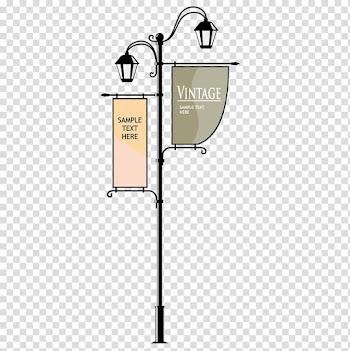 Street light, Exquisite street light transparent background PNG clipart