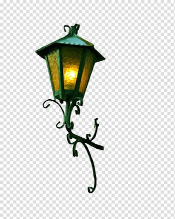 Street light Lamp Light fixture, wall transparent background PNG clipart