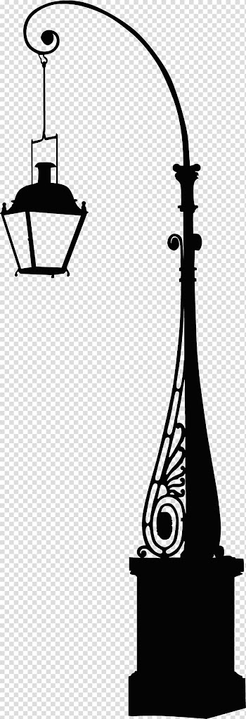 Street light Lighting Illustration, Creative black street lights transparent background PNG clipart