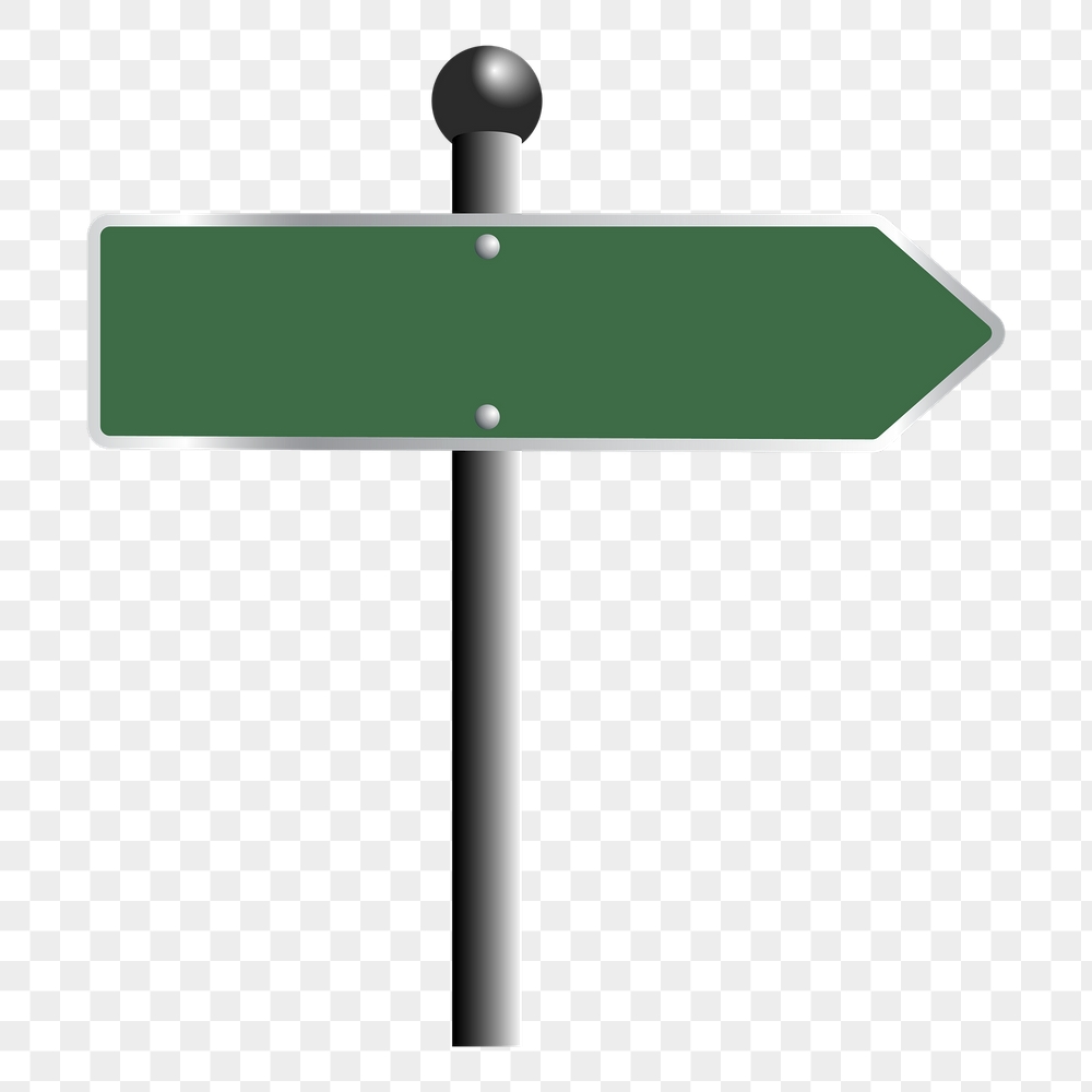 Street sign png sticker, green | Free PNG - rawpixel