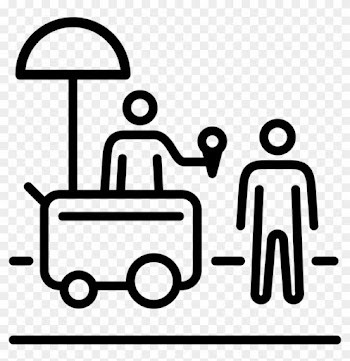 Street Vending - Food Vendor Icon