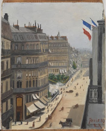 Street view from paris, 1889 | Free Photo - rawpixel
