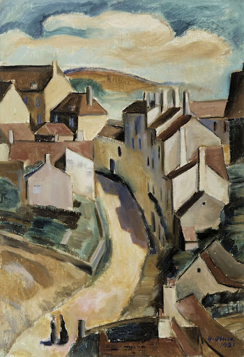 Street view in semur, 1921 | Free Photo - rawpixel