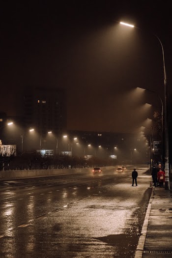 Streets During Nighttime