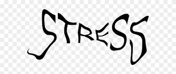 Stress Word-art Depression Stress Stress S - Stress Brain Transparent Background