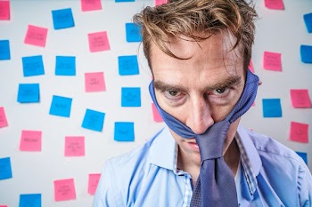 Stressed Businessman Free Photo 