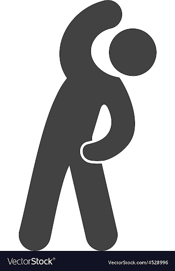 Stretch Exercise vector image