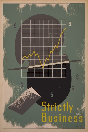 Strictly business (1936-1939) vintage poster | Free Photo Illustration - rawpixel