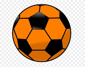 Strikers - Orange And Black Soccer Ball