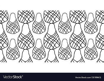 string bag net for shopping seamless pattern