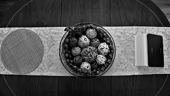 String Ball on Table Beside Wallet