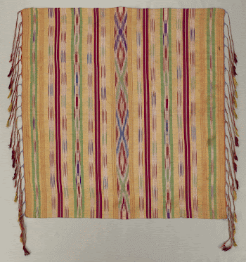 striped and ikat-like bands in orange, | Free Photo - rawpixel
