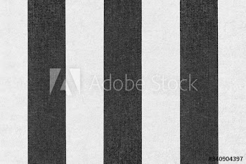 Striped cotton fabric
