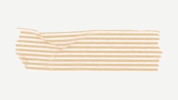 Striped washi tape sticker, journal | Free PSD - rawpixel