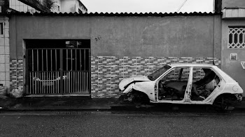 Stripped Car Roadside