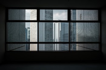 Strolled through the city, went to this building out of curitosity and eventually landed at the top floor, taking this image of the view. 