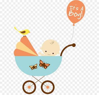 Stroller vector material png 