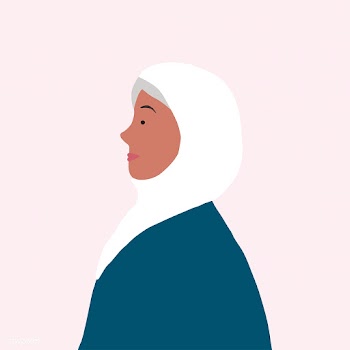 Strong muslim woman in profile vector | Free stock vector - 524195