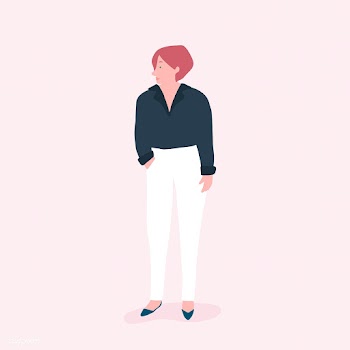 Strong woman full body vector | Free stock vector - 524240