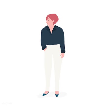 Strong woman full body vector | Free stock vector - 524270