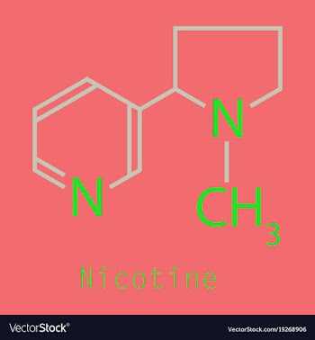 Structural chemical molecular formula and model vector image