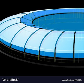 Structural design wireframe vector image